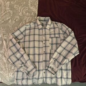 Men’s Plaid Button-Up Shirt